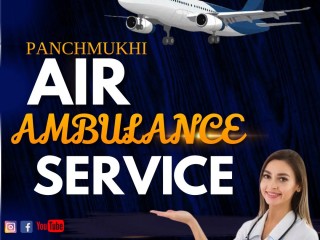 Get Panchmukhi Air Ambulance Services in Vadodara with Dedicated Healthcare Unit
