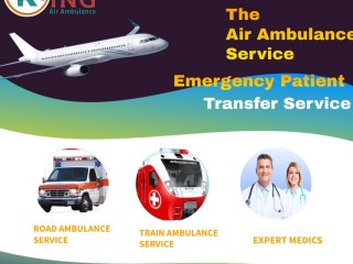 King Air and Train Ambulance Services in Chandigarh with latest facility providing