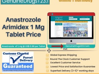 Anastrozole 1 Mg Tablet Price