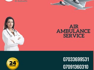 Low Booking Cost Air Ambulance And Train Ambulance Services In Ahmadabad