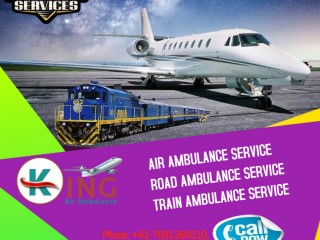 To Cover Longer Distance with Safety Get King Train Ambulance in Ranchi