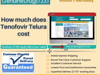 How much does Tenofovir Telura cost