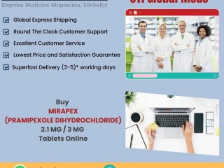 Buy MIRAPEX - Reputable Online Pharmacy