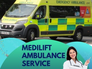 Medilift Ambulance Service in Pitampura with A-Z Hi-tech Facilities