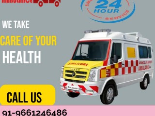 Best and Quick Responsive Ambulance Service Dumka by Jansewa Panchmukhi