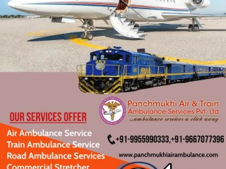 Utilize Panchmukhi Train Ambulance in Ranchi with an appropriate solution