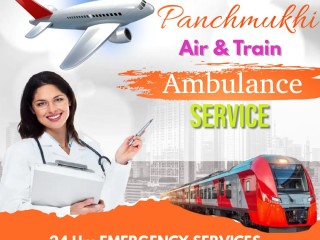 Choose the Services Offered by Panchmukhi Train Ambulance in Ranchi