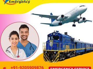 Utilize Falcon Emergency Train Ambulance in Patna with Credible Medical Facilities