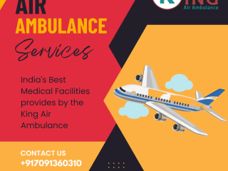 Hire Finest and Hi-tech Charter Aircraft Ambulance Service in Ranchi by King