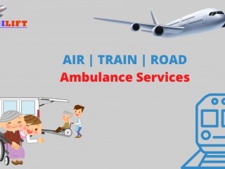 Desire Train Ambulance in Ranchi for Comfortable Patient Journey