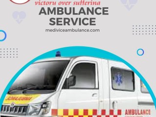 Urgently needed ambulance service in Darbhanga by Medivic