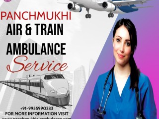Get Confirmed Booking in Panchmukhi Train Ambulance in Patna for Shifting Patients Safely