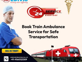 Utilize High Standard Medical ICU Train Ambulance in Jamshedpur by Medivic