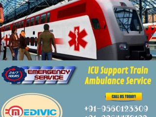 Take the Hi-tech Medical Amenities by Medivic Train Ambulance in Kolkata