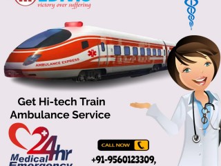 Gain Medivic Train Ambulance Service in Patna with Expert Medical Panels