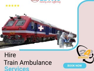 Avail Magnificent Medical Train Ambulance Services in Ranchi by Medivic