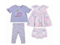 pekkle-dress-top-leggings-infants-set-4pcs-size-9m-small-0