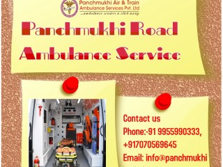 Panchmukhi Road Ambulance Services in Tuglakabad, Delhi with Greatest Treatment
