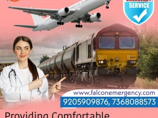 Falcon Emergency Train Ambulance Services in Ranchi is Dedicated to Shift Patients with Safety