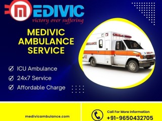 Quickly and safely Ambulance Service in Ranchi by Medivic