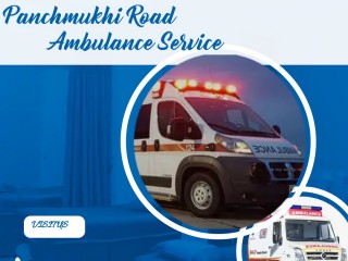 Panchmukhi Road Ambulance Services in Delhi  with Hi-tech BLS