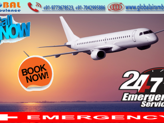 Global Air Ambulance Service in Bokaro with Emergency and Safe Patient shift