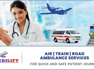 Fully Affordable Train Ambulance Services in Ranchi by Medilift