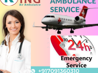 Minimum Budget with Best Quality Air Ambulance in Nagpur by King Air