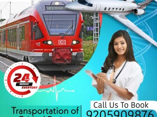 Falcon Emergency Train Ambulance Services in Patna has the Experience of Years