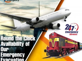Use Quick Patient Transport by Falcon Train Ambulance Service in Patna