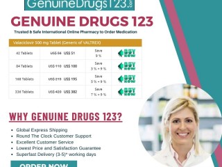 Online Medication Store: Get Valaciclovir Valtrex
