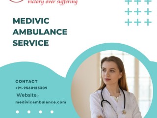 Ambulance Service in Patna with all equipment by Medivic